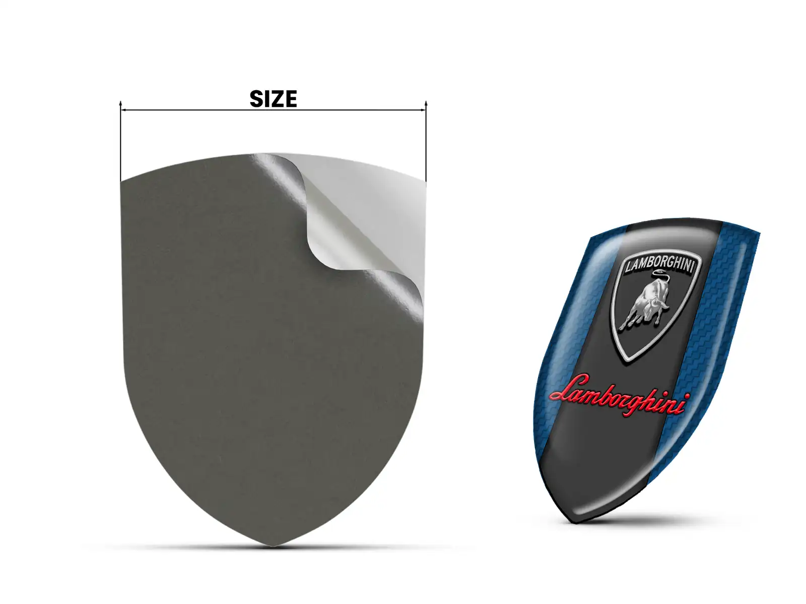 Lamborghini Türaufkleber Auto Universal Hochwertig Pro